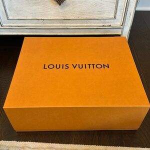 Louis Vuitton large box with purse bag
